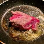 Steak sauce moutarde et comté 0001