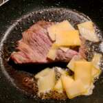 Steak sauce moutarde et comté 0003