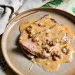 escalopes à la crème de reblochon et noix 0