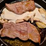 escalopes à la crème de reblochon et noix 0003