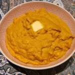 Purée de potimarron et poireau