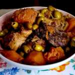 Ragoût de mouton à la citrouille et olives
