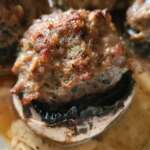 Champignons farcis aux viandes 0