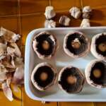 Champignons farcis aux viandes 0001