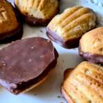 Madeleines au citron et chocolat sans sucre
