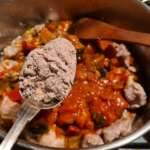 Ragoût de porc à la ratatouille 0004