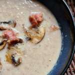 Velouté de lard aux champignons 0