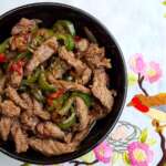 Boeuf sauté aux poivrons et piment à la thaï 0