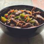 Boeuf sauté aux poivrons et piment à la thaï 0013