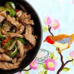 Boeuf sauté aux poivrons et piment à la thaï