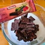 Fondant chocolat et fruits rouges sans sucre 0001