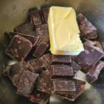 Fondant chocolat et fruits rouges sans sucre 0003