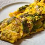 Omelette aux asperges
