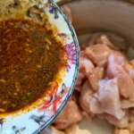 Poulet mariné épicé 0009