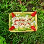 Salade d&rsquo;asperges fraises avocat et feta 0