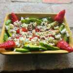 Salade d&rsquo;asperges fraises avocat et feta 0003