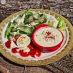 Sauce crudités aux oeufs durs