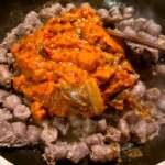 Saucisses de boeuf à la ratatouille 0004
