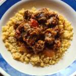 Saucisses de boeuf à la ratatouille