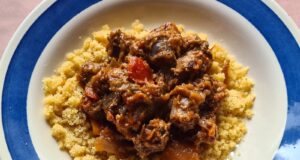 Saucisses de boeuf à la ratatouille
