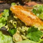 Arepas poulet avocat