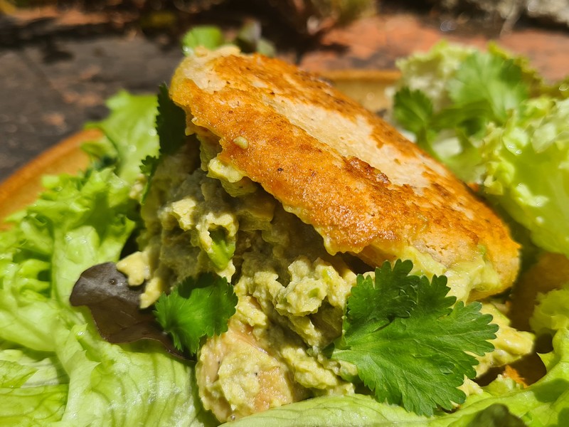 recettes vénézuéliennes arepas poulet avocat