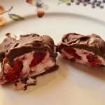 Bouchées glacées fraises chocolat 0
