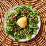 Burrata au caramel de vinaigre de cidre 0
