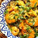 Curry rouge aux crevettes des Tonga