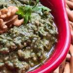 Pesto de fanes de carottes aux noix 0