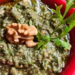 Pesto de fanes de carottes aux noix 0011