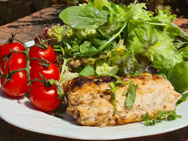 recettes slovènes poisson-chat mariné et grillé