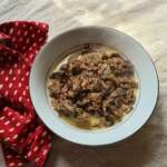Porc aux champignons à la crème 0