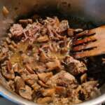 Porc aux champignons à la crème 0009