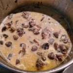 Porc aux champignons à la crème 0011