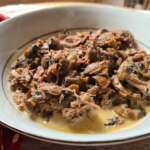 Porc aux champignons à la crème