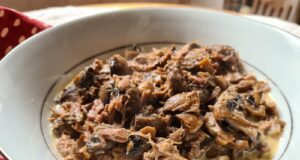 Porc aux champignons à la crème