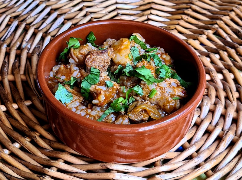 recettes djiboutiennes riz djiboutien à l'agneau