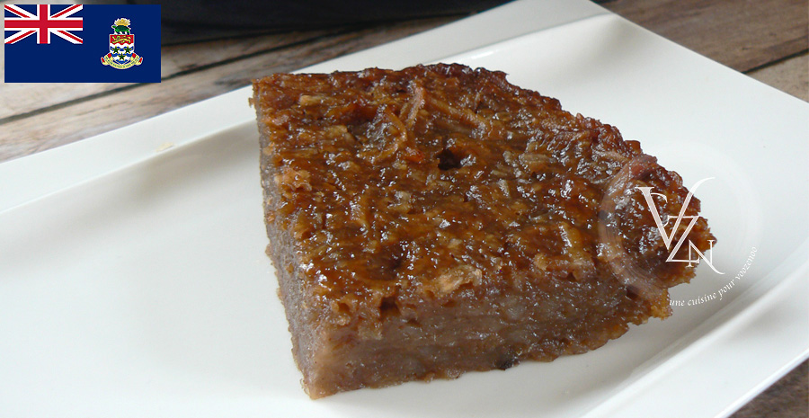 recettes caïmaniennes cassava heavy cake