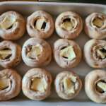 Champignons farcis au fromage 0002