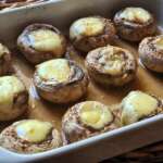 Champignons farcis au fromage