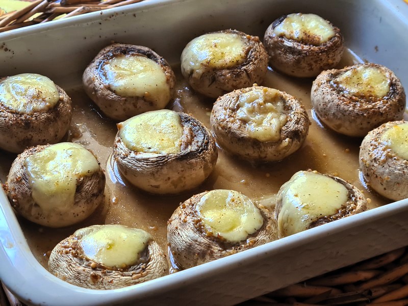 recettes abkhazes champignons farcis au fromage