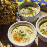 Oeufs cocotte aux champignons