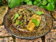 Poisson aux aubergines – Inyange na Imigati