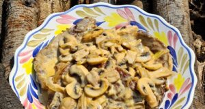 Côtes de porc aux champignons (Biélorussie)