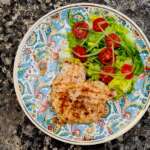 Poulet mariné au lait de coco et grillé 0023