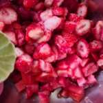 Salade de tomate et fraises 0005