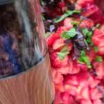 Salade de tomate et fraises 0006