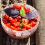 Salade de tomate et fraises 0010
