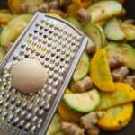 Saucisses sautées aux courgettes 0005